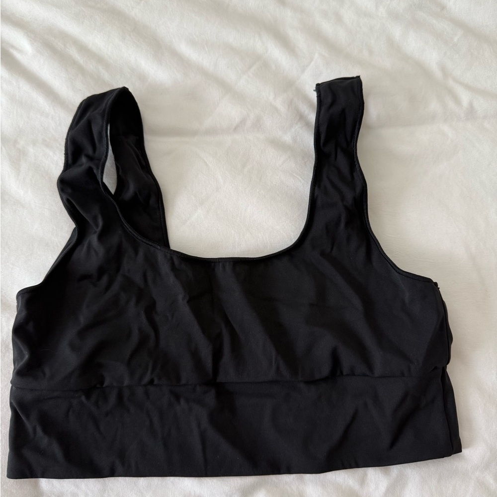 Free People Black Sports Bra